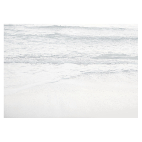 Non-Woven Wallpaper - Silver Beach - Size 400 X 280 Cm