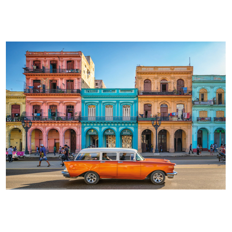 Fleece Fotobehang - Havana - Afmeting 400 X 260 Cm