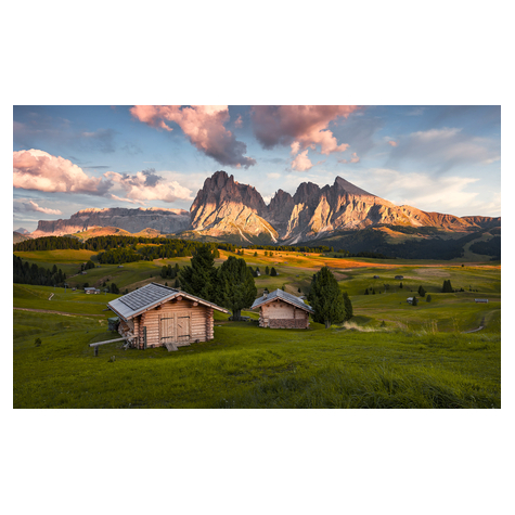 Fleece Fotobehang - Dolomite Dream - Afmeting 450 X 280 Cm