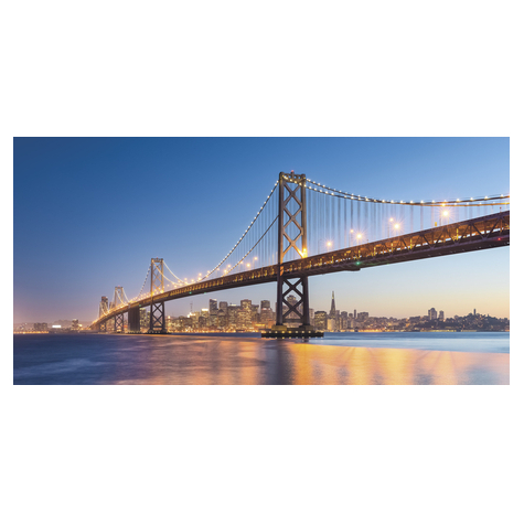 Fotobehang - Spectaculair San Francisco - Afmeting 200 X 100 Cm