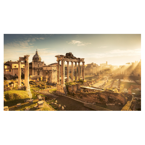 Fleece Fotobehang - Forum Romanum - Afmeting 500 X 280 Cm