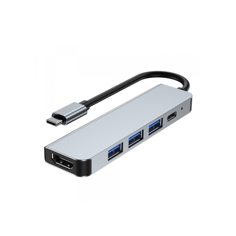 Cablexpert Usb Type-C Multi-Port Adapter (Hub + Hdmi + Pd) - A-Cm-Combo5-03
