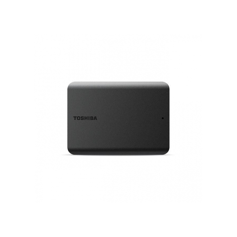 Toshiba Canvio Basics 1tb Extern 2,5 Zwart Hdtb510ek3aa