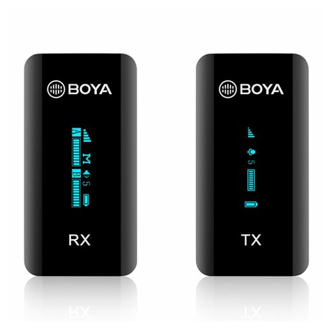 Boya 2,4 Ghz Ultra Compacte Draadloze Microfoon By-Xm6-S1