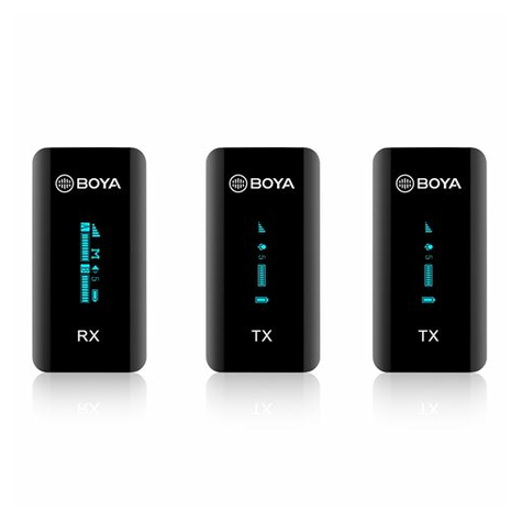 Boya 2,4 Ghz Ultra Compacte Draadloze Microfoon By-Xm6-S2