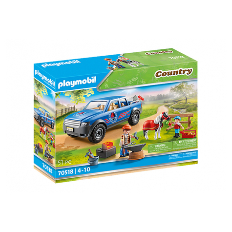 Playmobil Land - Mobiele Hoefsmid (70518)