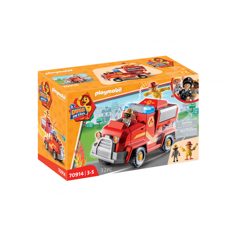 Playmobil Eend Op Afroep - Brandweer Noodvoertuig (70914)