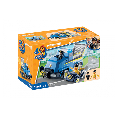 Playmobil Eend Op Afroep - Politie Noodhulpvoertuig (70915)