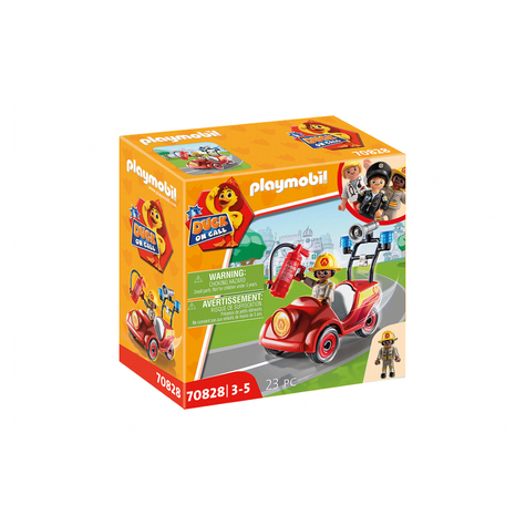 Playmobil Eend Op Afroep - Mini Auto Brandweer (70828)