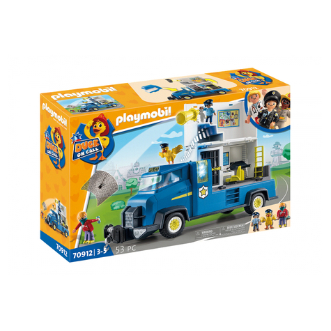 Playmobil Eend Op Afroep - Politieauto (70912)