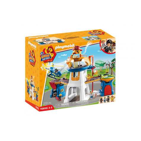 Playmobil Eend Op Afroep - Het Hoofdkwartier (70910)