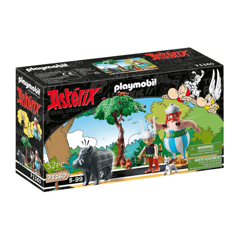 Playmobil Asterix Wilde Zwijnen Jacht (71160)