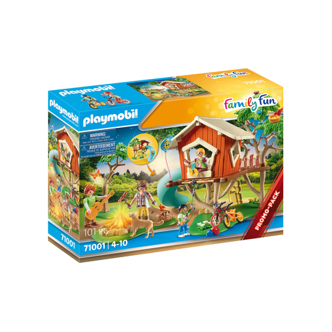 Playmobil Family Fun - Avontuur Boomhut Met Glijbaan (71001)