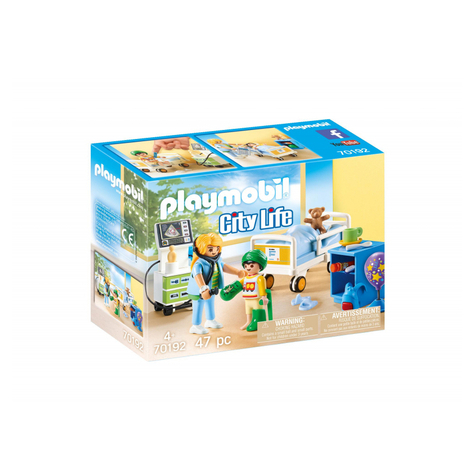 Playmobil City Life - Ziekenkamer Voor Kinderen (70192)
