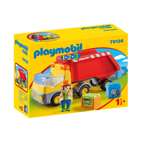 Playmobil 1.2.3 - Dump Truck (70126)