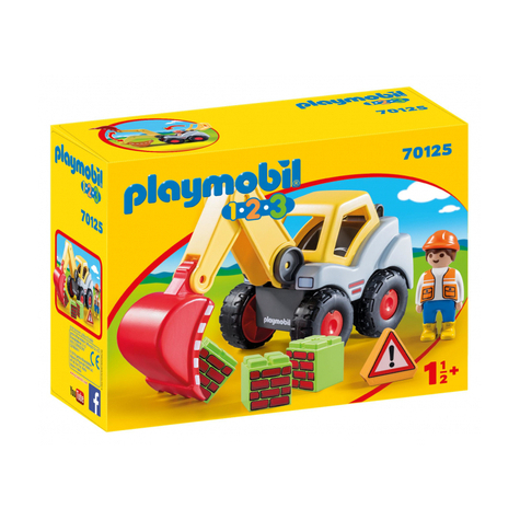 Playmobil 1.2.3 - Graafmachine Met Schop (70125)