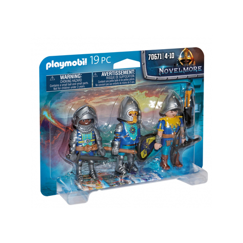 Playmobil Novelmore - Set Van 3 Novelmore Ridders (70671)