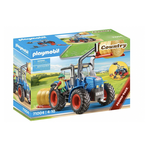 Playmobil Country - Gror Tractor Met Accessoires En Trekhaak (71004)