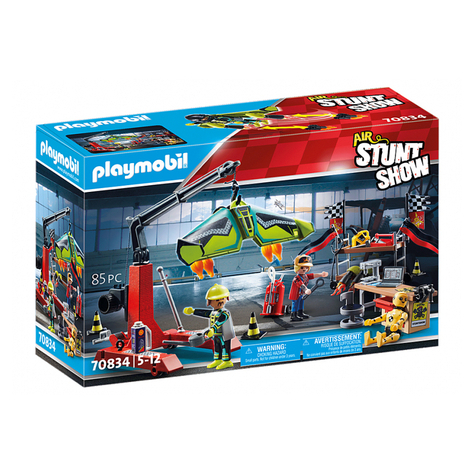 Playmobil Luchtstuntshow - Tankstation (70834)