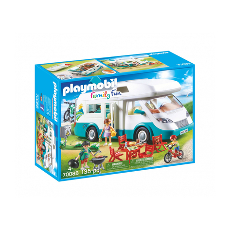 Playmobil Family Fun - Familie Camper (70088)