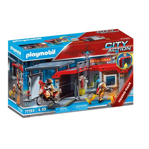 Playmobil Stad Actie - Brandweerkazerne (71193)