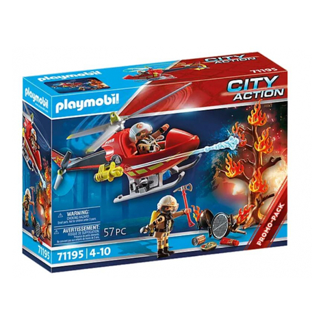 Playmobil City Action - Brandweerhelikopter (71195)