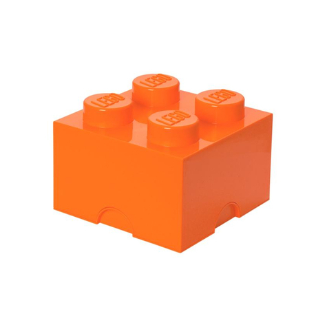 Lego Opbergblokje 4 Oranje (40031760)