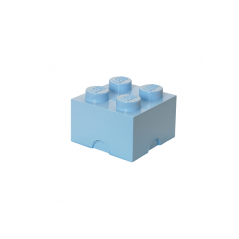 Lego Opbergblokje 4 Lichtblauw (40051736)