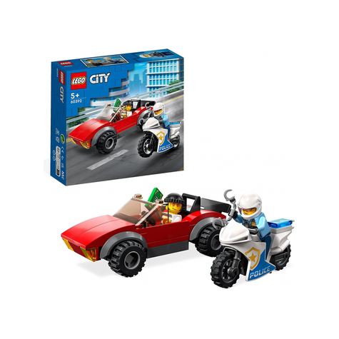 Lego City - Politie Motorfiets Achtervolging (60392)