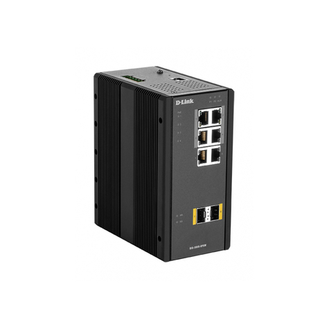 D-Link Industrial Gigabit Managed Poe Switch Met Sfp-Slots Dis-300g-8psw