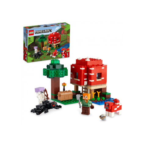 Lego Minecraft - Het Paddenstoelenhuis (21179)