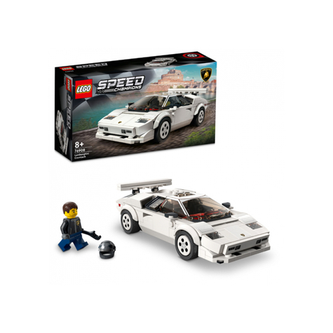 Lego Snelheidskampioenen - Lamborghini Countach (76908)