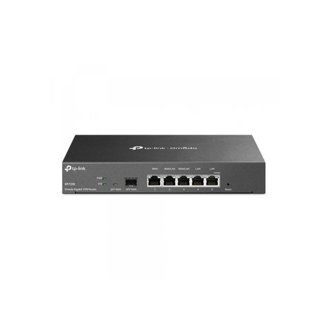 Tp-Link Ethernet Wan - Gigabit Ethernet - Zwart Tl-Er7206