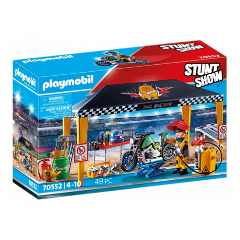 Playmobil Stunt Show - Werkplaats Tent (70552)