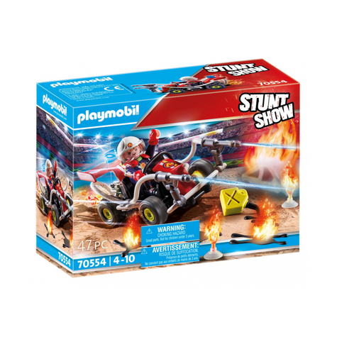 Playmobil Stunt Show - Brandweerwagen (70554)