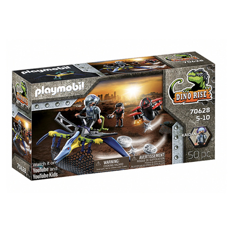 Playmobil Dino Rise - Pteranodon Aanval Vanuit De Lucht (70628)