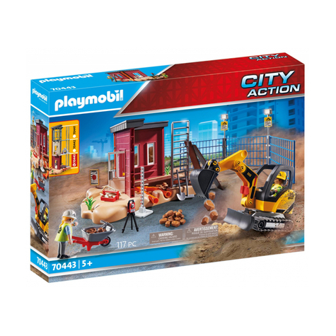 Playmobil City Action - Minigraver Met Onderdeel (70443)