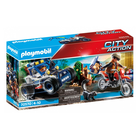 Playmobil Stad Actie - Politie Politieauto (70570)
