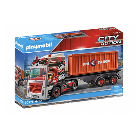 Playmobil City Action - Vrachtwagen Met Aanhanger (70771)