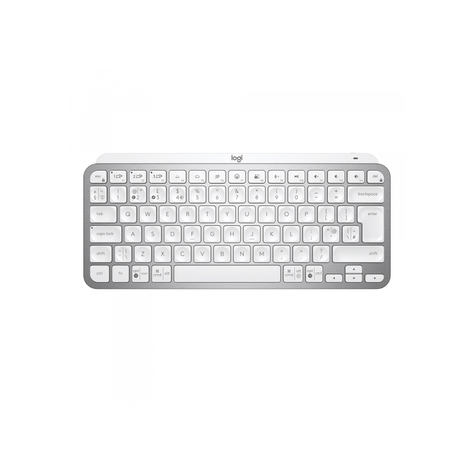 Logitechmx Keys Mini Bluetooth Keyboard - Lichtgrijs Met Achtergrondverlichting - 920-010480