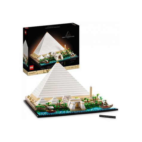 Lego Architectuur - Grote Piramide Van Gizeh (21058)