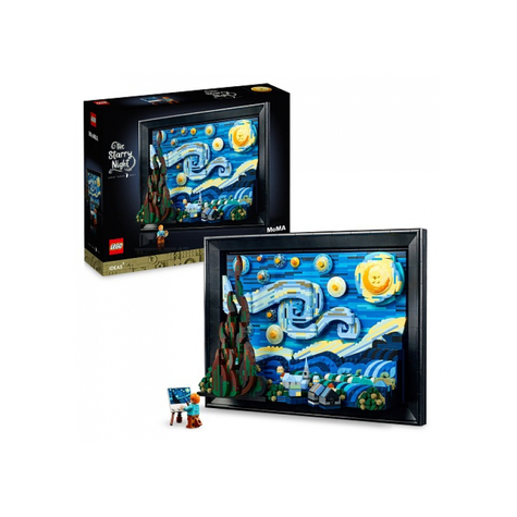 Lego Ideeën - Vincent Van Gogh - Sterrennacht (21333)