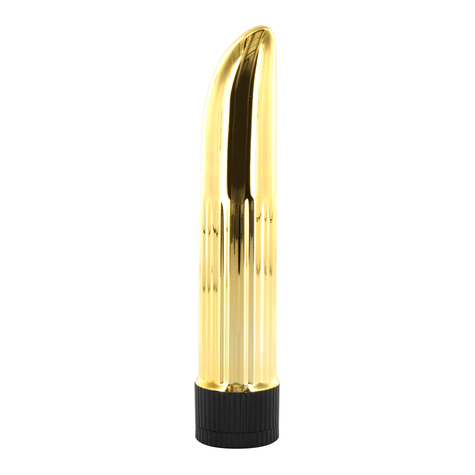 Mini Vibrators : Ladyfinger Gold Vibrator