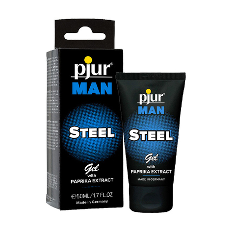 Crèmes Gels Lotions Spray : Pjur Man Steel Gel 50 Ml Tube