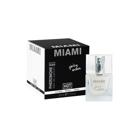 Massage Kaarsen : Hot Feromonen Parfum Miami Man 30 Ml