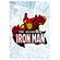 Muur Tattoo - Iron Man Comic Classic - Afmeting 50 X 70 Cm