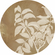 Zelfklevend Fleece Fotobehang/Wandtattoo - Blooming Branch - Afmeting 125 X 125 Cm