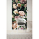 Non-Woven Wallpaper - Victoria Black Panel - Size 100 X 250 Cm