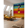 Fleece Fotobehang - Mickey Magic Rainbow - Formaat 300 X 250 Cm